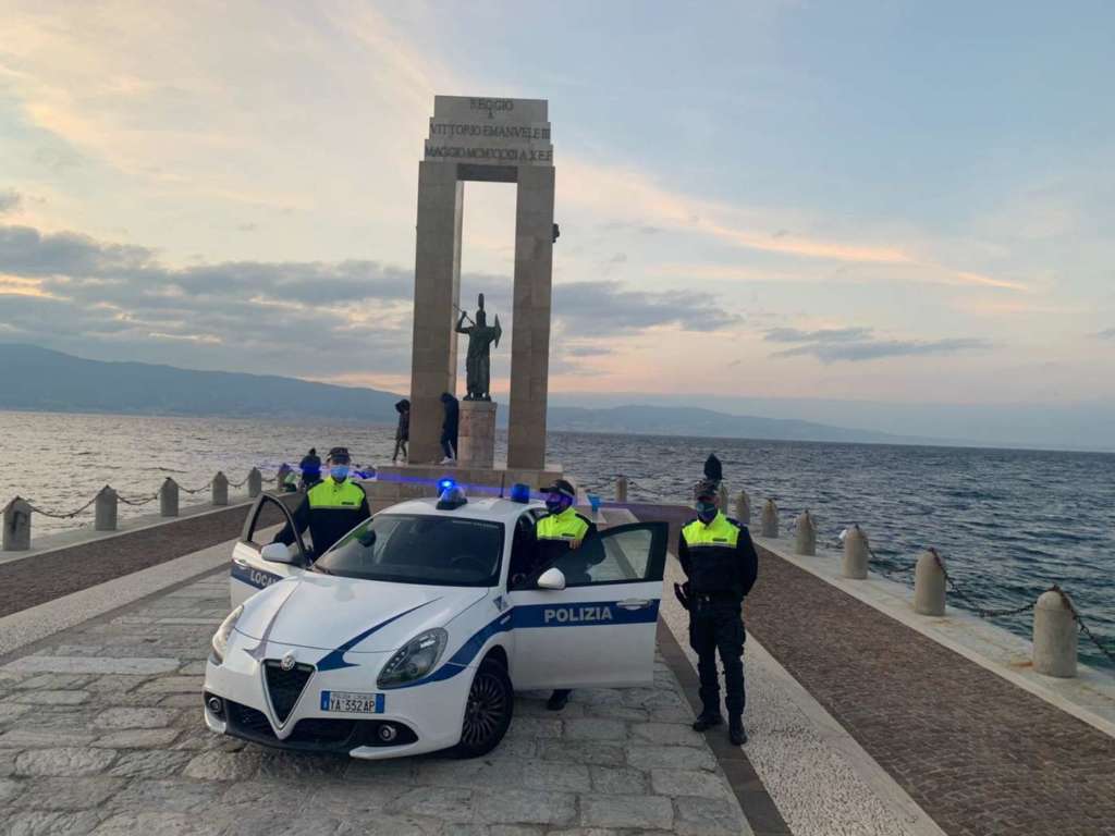 sicurezza urbana Reggio Calabria Polizia Municipale